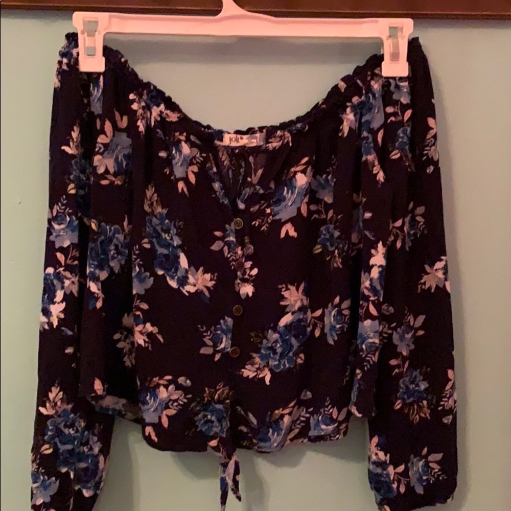 Off the shoulder shirt